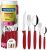 Tramontina FAQUEIRO INOX 30PC IPANEMA VERMELHO