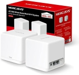 MERCUSYS ROTEADOR WI-FI MESH NA CASA TODA AC1300 HALO H30G (PACK C/2)
