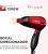 Secador Mondial, Max Travel, Bivolt, Preto/Vermelho, 1200W – SC-10