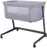 Berço Co-bed Pluggy Cosco- Cinza Claro