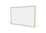Quadro Branco (Lousa) Moldura Madeira Pinus Neo 90x60cm STALO 9329