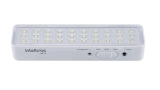 Luminária de Emergência Autônoma LEA30 Branco Intelbras