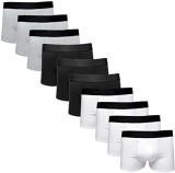 Kit Com 10 Cuecas Boxer Cotton Confort Masculina