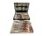 Kit Churrasco Cozinha Gril Chef 25 Peças Em Aço Inox Cutel