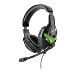 Headset Gamer Harve P2 Stereo Preto/Verde Warrior – PH298