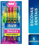Escova Dental Oral-B Color Collection Pack Familiar