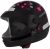 Capacete Moto Pro Tork Semi-automático For Girl Preto 58
