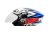 Pro Tork Capacete New Liberty Three Gp 88 Brilhante Tam. 58 Azul