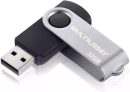 Pen Drive Twist 2.0 32GB USB Leitura 10MB/s e Gravação 3MB/s Preto Multilaser – PD589