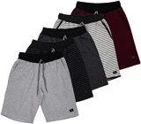 Kit 5 Bermuda Moletom Masculina Original 100% Algodão