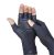 COPPER HEAL Artrite Compressão Luvas Half Hand – Luvas De Cobre – Artrite Reumatóide, Túnel Carpal, LER Osteoartrite e Tendinite Dedos de mão inteira (S, BLACK)