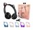 Fone De Ouvido Bluetooth Gatinho Infantil LED (Rosa)