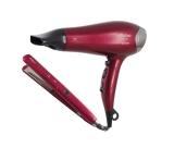 Kit Secador e Prancha Philco PKT3250 Cherry 220V