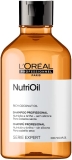 Shampoo NutriOil para nutrição e brilho, enriquecido com óleo de coco, com textura leve e para todos os tipos de cabelo, 300ml L’Oréal Professionnel