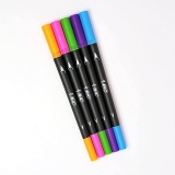 Caneta Hidrografica BIC Intensity Dual Tip, 5 cores