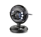 Webcam Multilaser Plug E Play 16Mp Nightvision Microfone Usb Preto – WC045