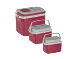 Combo Caixa Térmica Tropical 32L/12L/5L, Soprano, 0700, Vermelha, Grande