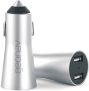 Carregador Veicular 2 USB, Alumínio, CH34AL, Geonav