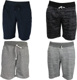 KIT 4 Bermudas Moletom Masculino