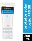 Protetor Solar Sun Fresh Fps 30, Neutrogena, 200 Ml
