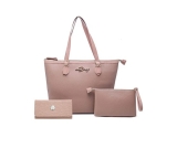 Kit Bolsa Feminina Tipo Sacola + Necessaire + Carteira Willibags