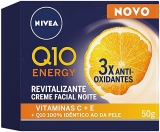 NIVEA Creme Facial Antissinais Noite Q10 Energy 50g