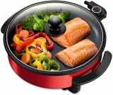 Panela Elétrica Mondial, MultiCook Red, 110V, 1200W – PE-28