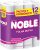 Papel higienico folha dupla noble neutro 12 rolos de 20m, NOBLE