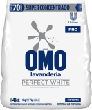 Lava-Roupas Super Concentrado em Pó Lavanderia Omo Perfect White Pro Pacote 4kg, OMO