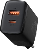 Carregador de Parede Baseus Compact Quick Charger U+C 20W (Preto)