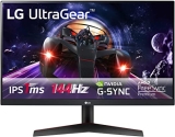 Monitor LG UltraGear 24GN600-24″ IPS Full HD, 144Hz, 1ms (GtG), AMD FreeSync, Ajuste de Inclinação