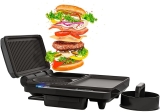 Grill Burger 3 em 1, Preto, 110v, Cadence