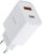 Carregador Universal Ultra Rápido Duo, 1 X USB-C Power Delivery 20W, 1 X USB Quick Charge 18W, Branco, CH20PDQC, Geonav