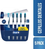 Escova Dental Oral-B Pro-Saúde 7 benefícios – 5 Unidades