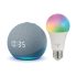 Echo (4ª Geração): Com som premium, hub de casa inteligente e Alexa – Cor Preta