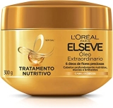Creme de Tratamento Óleo Extraordinário Nutrição Intensa Elseve 300g, L’Oréal Paris, Branco