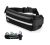Pochete Esportiva Corrida Porta Celular Garrafa Documento Cinta Fitness Cores (Preto)