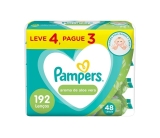 Lenços Umedecidos Pampers Aroma de Aloe Vera 192 Unidades