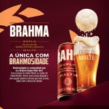 Cerveja Brahma Duplo Malte, Puro Malte, 350ml, Lata