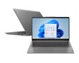 Notebook Lenovo IdeaPad 3i i3-1115G4 4GB 256GB SSD Intel UHD Graphics Windows 11 15.6′, Cinza, 82MD000ABR
