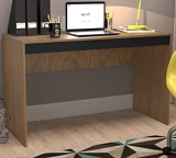 Escrivaninha para Escritório B23 – Nova Mobile, Mel/Preto