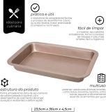 Assadeira Retangular Lumiere 2,4 L