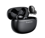 Fone de ouvido Bluetooth sem fio Tranya T20, modo de jogo de baixa latência, IPX7 à prova d’água