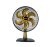 Ventilador de Mesa, TS40+, Preto/Dourado, 220v, Mallory