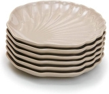 Jogo 6 Pratos Multiúso, Noz-moscada, Coleção Especiarias, Acervo Panelinha