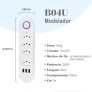 Extensão Tomada, Régua Tomada, 4 Tomadas, 3 Interfaces USB, Cabo de Alimentação de 2 Metros, Suporte a Tensão de 110-220V, Potência de 2500W