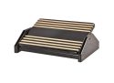 Apoio Ergonômico para Os Pés, MDF Natural (Cor: Black Piano) – Souza & Cia