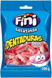 Bala Fini Gelatina Dentadura 100g
