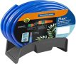 Mangueira para Jardim com Esguicho E Suporte Flex 20 Metros Azul