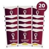 Blister Cartela C/ 20 Envelopes (100 unidades) de Figurinhas da Copa Do Mundo Qatar 2022 Capa comum – 19 agosto 2022